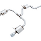 AWE Tuning 18-21 Volkswagen Jetta GLI Mk7 Touring Exhaust - Chrome Silver Tips (Fits High-Flow DP)