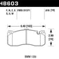 Hawk BMW 135i HPS Street Front Brake Pads