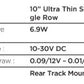Go Rhino Xplor Flash Series Sgl Multi Function LED Light Bar (Track Mount) 10in. - Blk