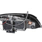 ANZO 2005-2007 Ford Focus Projector Headlights w/ Halo Black