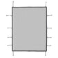 Rampage 97-06 Jeep Wrangler (TJ) 2-Door Mesh Shade Top - Black