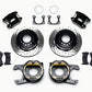 Wilwood D154 P/S Park Brake Kit Drilled Big Ford 2.36in Offset