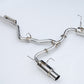 Invidia 2022+ Subaru WRX N1 Twin Outlet Single Layer SS Tip Cat-Back Exhaust