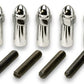 Moroso Chevrolet Small Block (w/1/2in-20 Hold Downs) Valve Cover Acorn Nuts - Chrome - Set of 8