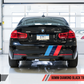 AWE Tuning BMW F3X 340i Touring Edition Axle-Back Exhaust - Diamond Black Tips (90mm)