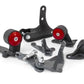 Innovative 88-91 Civic D-Series Black Steel Mounts 75A Bushings (92+ Engine Hydro Conversion)