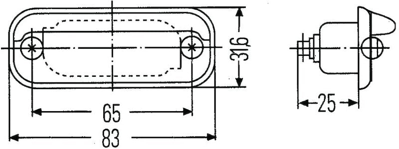 Hella Lamp K Sf 2Ka