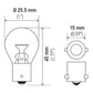 Hella Bulb 7506 12V 21W Ba15S S8 (2)
