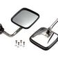Kentrol 87-95 Jeep Wrangler YJ Mirror Kit Pair- Polished Silver