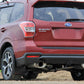 Rally Armor 14-18 Subaru Forester Black Mud Flap w/ Red Logo