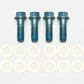Wilwood Bolt Kit - M16-2.0x50mm LG Hex Bolt (4 pk.)