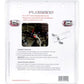 Spectre Stainless Steel Flex Fuel Line 3/8in. ID - 3ft. w/Clamps Red/Blue