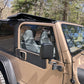 Rampage 18-21 Jeep Wrangler (JL) Unlimited Frameless TrailView Fastback Soft Top Kit - Black Diamond