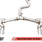 AWE Tuning MK7.5 Golf R Track Edition Exhaust w/Chrome Silver Tips 102mm
