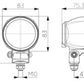 Hella WORK Lamp NA 0GR MG12 LT M70 1G0