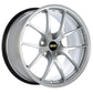 BBS RI-A 18x11 5x120 ET37 Diamond Silver Wheel -82mm PFS/Clip Required