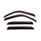 AVS 02-06 Cadillac Escalade EXT Ventvisor In-Channel Front & Rear Window Deflectors 4pc - Smoke