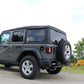 Corsa 18+ Jeep Wrangler JL 2.5in Dual Rear Turn Down Exit Sport Axle-Back Exhaust