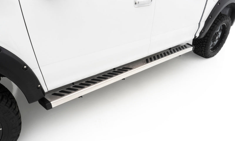 Lund 2017 Ford F-250 Super Duty SuperCab Summit Ridge 2.0 Running Boards - Stainless