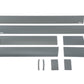 Putco 07-13 GMC Sierra Reg Cab 8ft Long Box - 6in Wide - 10pcs Black Platinum Rocker Panels