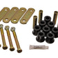 Energy Suspension Fd Heavy Duty Shackle Set - Black