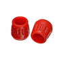 Energy Suspension Universal Red 1-3/8in OD x 1/2in McPherson ID Strut Bump Stop Set