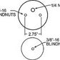 Firestone Ride-Rite Replacement Bellow 110/70 239mm (For PN 2162 / 2312 / 2222 / 2165) (W217609002)