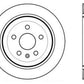 StopTech Slotted & Drilled Sport Brake Rotor