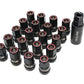 Wheel Mate Muteki HR38 Open End Lug Nuts 12x1.50 Titanium Chrome / Red Ring