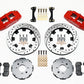 Wilwood Dynapro 6 Front Hat Kit 12.19in Drilled Red 90-99 Civic w/240 mm Disc