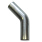 Vibrant 2.75in OD T304 SS 45 Deg Mandrel Bend 6in Leg Length