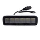 Go Rhino Xplor Blackout Series Sixline LED Flood Light Kit (Surface/Threaded Stud Mnt) - Blk (Pair)