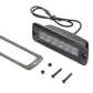 Hella Universal Black Magic 6 L.E.D. Flush Mount Mini Light Bar - Flood Beam