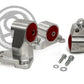 Innovative 94-01 Acura Integra B/D-Series Black Steel Billet Mount Kit 60A Bushings