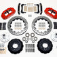 Wilwood Narrow Superlite 6R Front Hub Kit 12.88in Drill Red 70-78 Camaro (*Line Kit Needed*)