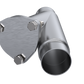 QTP 2.25in Weld-On QTEC Exhaust Cutout Y-Pipe