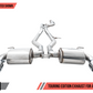 AWE 2020 Toyota Supra A90 Non-Resonated Touring Edition Exhaust - 5in Chrome Silver Tips