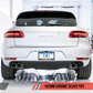 AWE Tuning Porsche Macan Touring Edition Exhaust System - Chrome Silver 102mm Tips