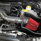 Spectre 11-14 Ford F150 SVT Raptor V8-6.2L F/I Air Intake Kit - Polished w/Red Filter