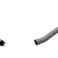 QTP 14-15 Chevrolet Camaro SS 6.2L 304SS Eliminator Muffler Delete Axle Back Exhaust w/4.5in Tips