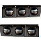 ORACLE Lighting 21-22 Ford Bronco Triple LED Fog Light Kit for Steel Bumper - Yellow