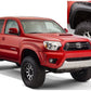 Bushwacker 12-15 Toyota Tacoma Fleetside Pocket Style Flares 4pc 73.5in Bed - Black