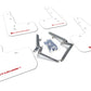 Rally Armor 17-21 Honda Civic Type R White UR Mud Flap w/ Red Logo