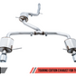 AWE Tuning 18-21 Volkswagen Jetta GLI Mk7 Touring Exhaust - Diamond Black Tips (Fits High-Flow DP)