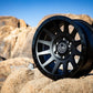 ICON Compression 17x8.5 6x5.5 0mm Offset 4.75in BS 106.1mm Bore Double Black Wheel