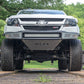 N-Fab M-RDS Front Bumper 15-17 Chevy Colorado - Tex. Black w/Silver Skid Plate