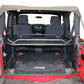 Rampage 2007-2018 Jeep Wrangler(JK) Rear Sport Rack - Black