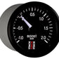 Autometer Stack 52mm -1 to +2 Bar T-Fitting 0.187in Barb (M) Mechanical Boost Pressure Gauge - Black
