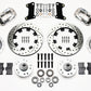 Wilwood Forged Dynalite Front Kit 12.19in Drilled Polished 67-69 Camaro 64-72 Nova Chevelle