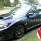 Rally Armor 11-14 Subaru WRX/STI (Sedan Only) Black UR Mud Flap w/ Grey Logo